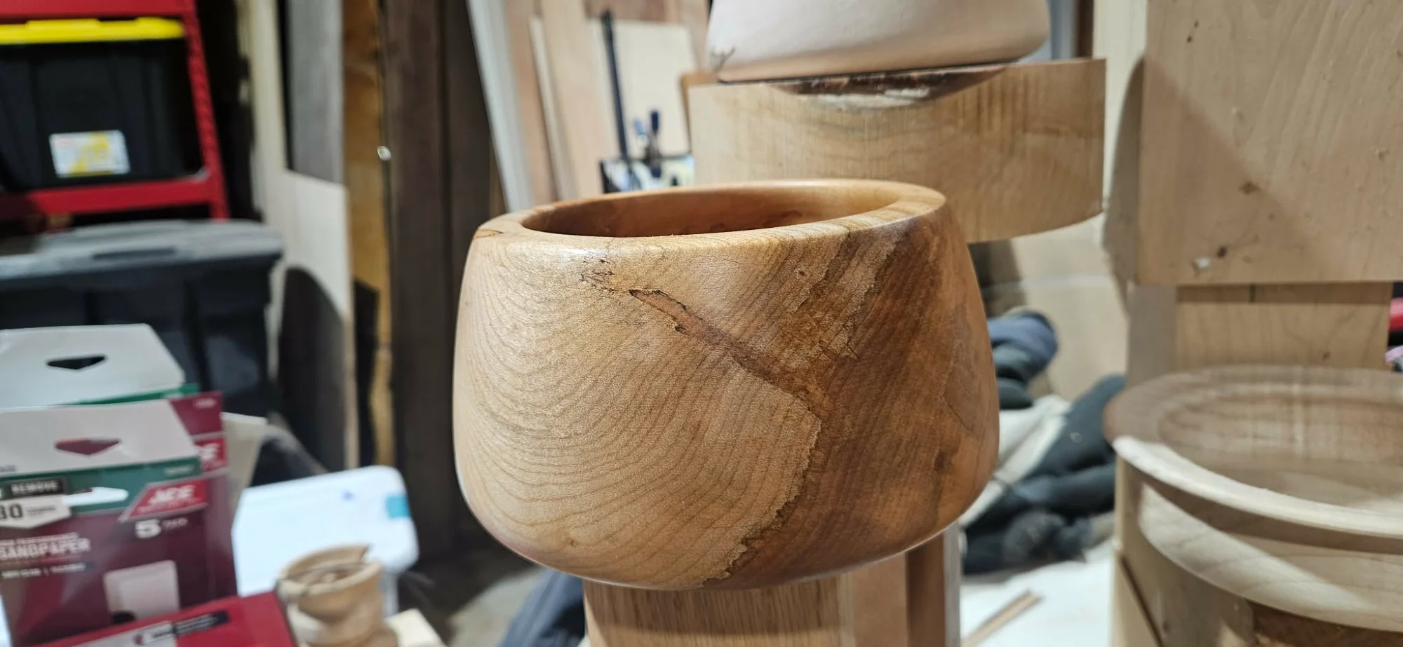 Natural edge bowl